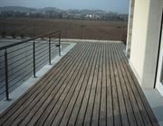 Pavimento decking ideale per terrazzi - bordi piscine per ogni angolo esterno